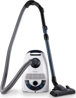 HooGo B3+ Bodenstaubsauger 3 Liter Mit Beutel Inkl. Parkett-, Polster- Und Fugendüse, Möbelbürste, 11m Aktionsradius, HEPA14 Filter, Allergikertauglich -Küchenutensilien Laden dc8ee4b7c2b8bec60a40d295cecf1f2a