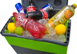 Steinborg Kühlbox 30 Liter | Warmhaltebox | Praktischer Tragegriff | Eco-Modus | 12 V/ 230 V Stromversorgung -Küchenutensilien Laden df5ee3c0d43a9d841e3dd0e0b8a925f7