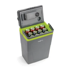 MAXXMEE Kühlbox - Wahlweise Via Netzkabel Oder KFZ-Anschluss - 22l Volumen - Grau/limegreen Kühlbox Camping Kühlschrank 22L Auto 12V 230V Thermobox Elektrisch Picknick Grau -Küchenutensilien Laden e0931d6c8aff7b3773a5e124c861cd6a