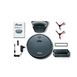 Vileda VR 201 PetPro Saugroboter Für Tierhaare Geeignet Bis Zu 90 Minuten Akku -Küchenutensilien Laden e22eea5bc3e740a21dba1c253dfc4395