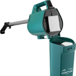 Omega CONTUR PLUS, Stielstaubsauger ETA243690006, 800 Watt, Mit Beutel, Umschaltbare Leichtlaufdüse, Polsterdüse, Fugendüse, Textil-Dauerfilter -Küchenutensilien Laden e35ad15901d0e5947271320bd7ba50ce