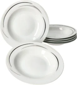 12tlg Tafel-Service Home Suppenteller Speiseteller Streifen Porzellan-Geschirr 12 12tlg Tafel-Service Home Suppenteller Speiseteller Streifen Porzellan-Geschirr -Küchenutensilien Laden e3b8064f32daf754e5daa2b75fad1071