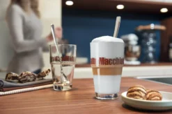 Leonardo Latte Macchiatto Becher 'Solo LM' Mit Löffel, 400ml, Ø 8,5 X 14,7cm (4er Set) -Küchenutensilien Laden e7b0074df9e90ae6adb4a5aba95ce0d8