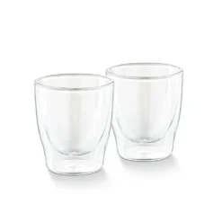 Tchibo 2er Espresso Gläser, Doppelwandig, Modernes Design, Heiß Und Kalt -Küchenutensilien Laden e8d08c38ec579c6ee13367c9a2a5964c