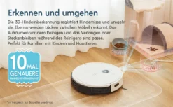 Yeedi Vac 2 Pro Staubsauger Saugroboter Wischfunktion 3000Pa 5200mAh 240min Kehrroboter -Küchenutensilien Laden ea3fc490f7bb38044eb1c6a93c9f8cc8