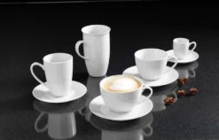 Ritzenhoff & Breker BIANCO Cappuccino-Set 4- Teilig -Küchenutensilien Laden eae3fbd37e817254d1941c18a93d03cb