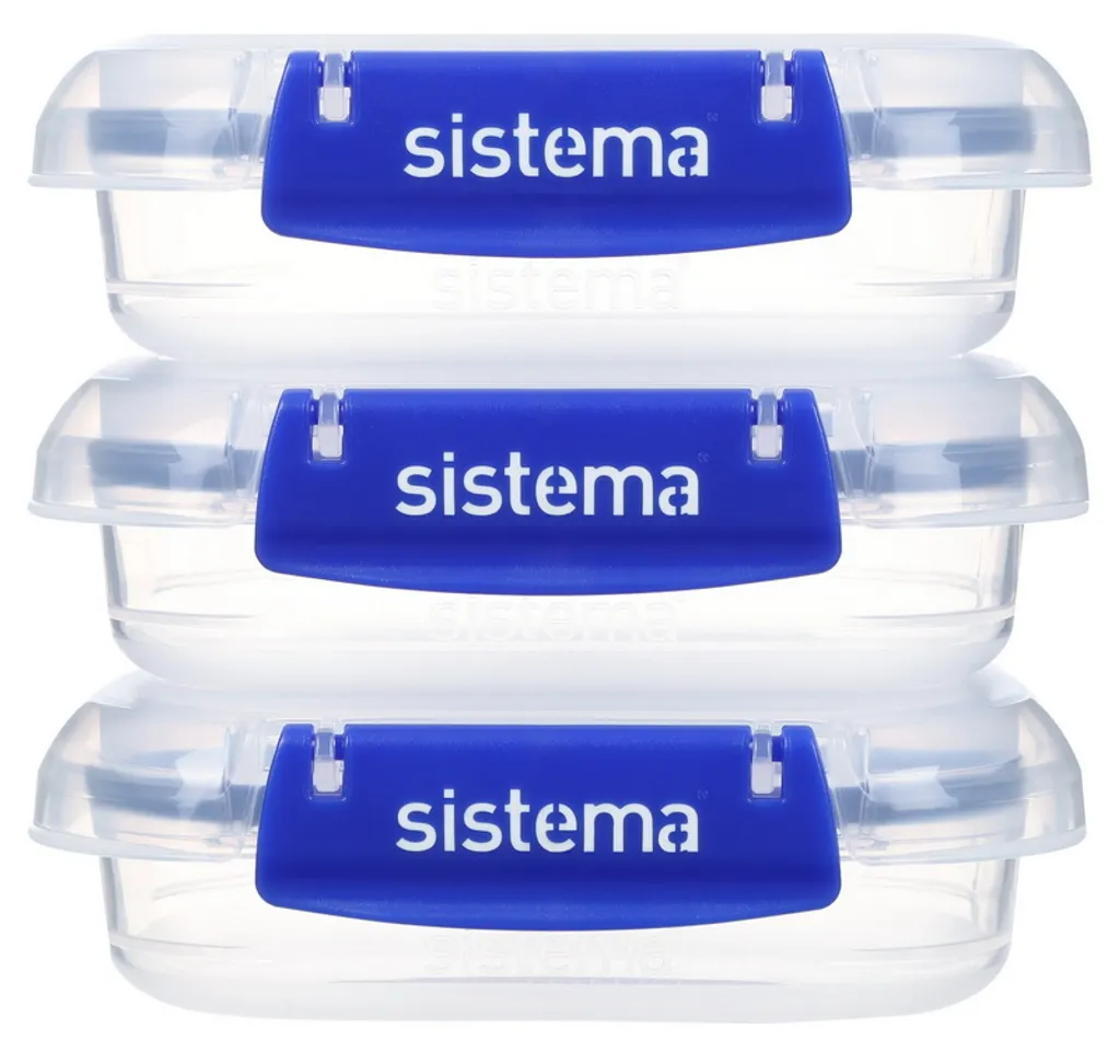 Sistema 3 X 180 Ml Vorratsdosen-Set Frischhaltedosen 881523 3 Sistema 3 X 180 Ml Vorratsdosen-Set Frischhaltedosen 881523
