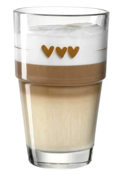 LEONARDO 043467 Solo Latte Macchiato Becher Mit Motiv Herzen, Glas, 410 Ml, Klar 11 LEONARDO 043467 Solo Latte Macchiato Becher Mit Motiv Herzen, Glas, 410 Ml, Klar -Küchenutensilien Laden ec61fef1c6750c2aebb7615c9eb3d791