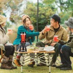 Relaxdays 4 L Biersäule Mit 3 Zapfhähnen -Küchenutensilien Laden ecc41f412a9352a039dc29a1c3b038ff