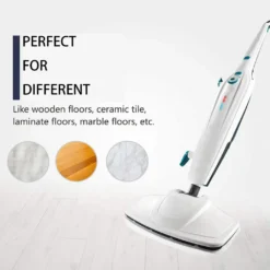 5 Ersatzpads Für Dampfreiniger , Dampfbesen Wischbezug Für Eine Porentiefe Reinigung, Dampfmop Ersatz Mit Klettunterseite -Küchenutensilien Laden eccc8fb513adfa9245e520419a444df3