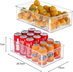 Freetoo Küchenorganizer-Set, Kühlschrank Organizer 6er Set, Vorratsbehälter Mit Griff, Durchsichtig Stapelbare, Ideal Für Küchen, Kühlschrank, -BPA Frei 14 Freetoo Küchenorganizer-Set, Kühlschrank Organizer 6er Set, Vorratsbehälter Mit Griff, Durchsichtig Stapelbare, Ideal Für Küchen, Kühlschrank, -BPA Frei -Küchenutensilien Laden ee1b35ab1c7850442cd7b1c02e170520