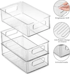 Freetoo Küchenorganizer-Set, Kühlschrank Organizer 6er Set, Vorratsbehälter Mit Griff, Durchsichtig Stapelbare, Ideal Für Küchen, Kühlschrank, -BPA Frei 13 Freetoo Küchenorganizer-Set, Kühlschrank Organizer 6er Set, Vorratsbehälter Mit Griff, Durchsichtig Stapelbare, Ideal Für Küchen, Kühlschrank, -BPA Frei -Küchenutensilien Laden f0e8abce4a7a92d8f96b0152a4fc7e19