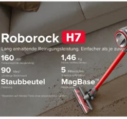 2021 Roborock H7 Handstaubsauger 480 W 90 Min Laufzeit Tragbarer Kabelloser Akku-Staubsauger EU -Küchenutensilien Laden f271fb74da384a03ec73e6b152c8b6fd