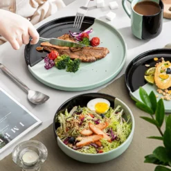 Vancasso Aria Tafelservice Für 8 Personen (32-teilig) Mit Tellern, Schalen Und Tassen, Schwarz Und Türkis 12 Vancasso Aria Tafelservice Für 8 Personen (32-teilig) Mit Tellern, Schalen Und Tassen, Schwarz Und Türkis -Küchenutensilien Laden f309f2e86c90f29e70424c366faa52e1