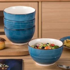 Vancasso Bella Steinzeug Kombiservice, 16 Teilig Geschirrset Für 4 Personen, Mit Je 4 Dessertteller, Speiseteller, Müslischalen, Kaffeebecher, Blau 15 Vancasso Bella Steinzeug Kombiservice, 16 Teilig Geschirrset Für 4 Personen, Mit Je 4 Dessertteller, Speiseteller, Müslischalen, Kaffeebecher, Blau -Küchenutensilien Laden f5cae85e8e0f7021265da7b151cde4a3