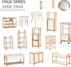 Wenko Küchenwagen Finja Aus Bambus -Küchenutensilien Laden f913bb3c83c0f36fd8495ceb2cb9e2e9