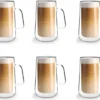 Thermogläser Doppelwandig 6er SET Latte Macchiato Espresso VIALLI DESIGN 300ml -Küchenutensilien Laden f93d57ba7d2f9a71e7d14a86221ccd4a