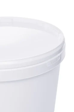 Eimer Mit Deckel Und Henkel Weiß Lebensmittelecht, Stabil, Luftdicht - Plastikeimer Mit Griff Bügel Lebensmitteleimer, Anzahl:1, Farbe:Weiß, Größe:3L -Küchenutensilien Laden fa02e55185d4cc43ab0cee46d0dc6ef7