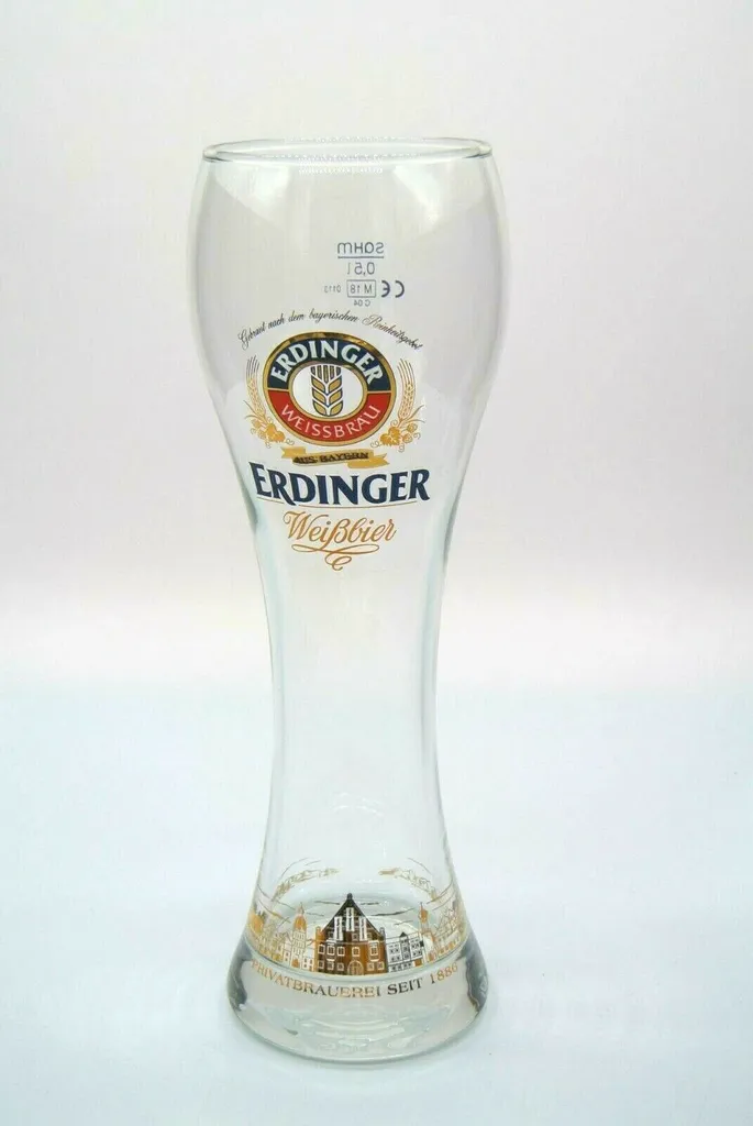 Erdinger Weizenbier Weissbier Gläser 0,5l - 6 Stück Exclusiv Edition 5 Erdinger Weizenbier Weissbier Gläser 0,5l - 6 Stück Exclusiv Edition – Bild 3