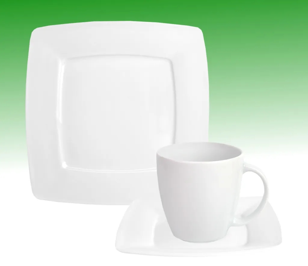 Kaffeeservice Classico 18tlg. Porzellan Weiß Für 6 Personen 3 Kaffeeservice Classico 18tlg. Porzellan Weiß Für 6 Personen