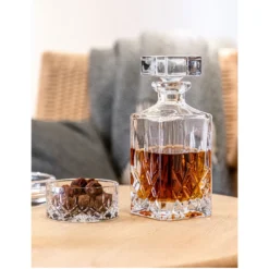 Nachtmann 0091899-0 Noblesse Whisky-Set, 1 X Karaffe/Dekanter + 2 X Whisky-Becher, Klar (1 Set) -Küchenutensilien Laden fca80771fdb1bf523a87722b9f8bd1d6